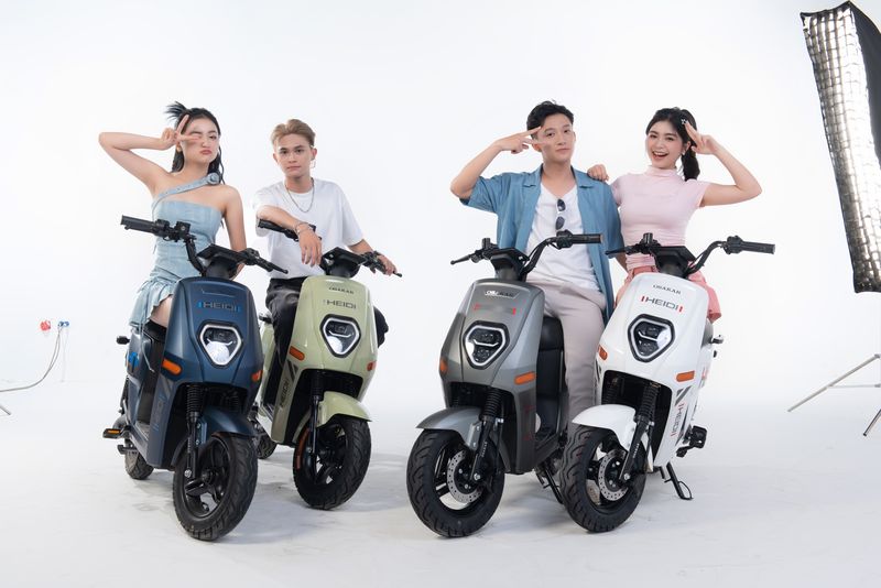 Heidi Osakar và công nghệ NFC: Xe điện nhỏ bé mở khóa tương lai thông minh